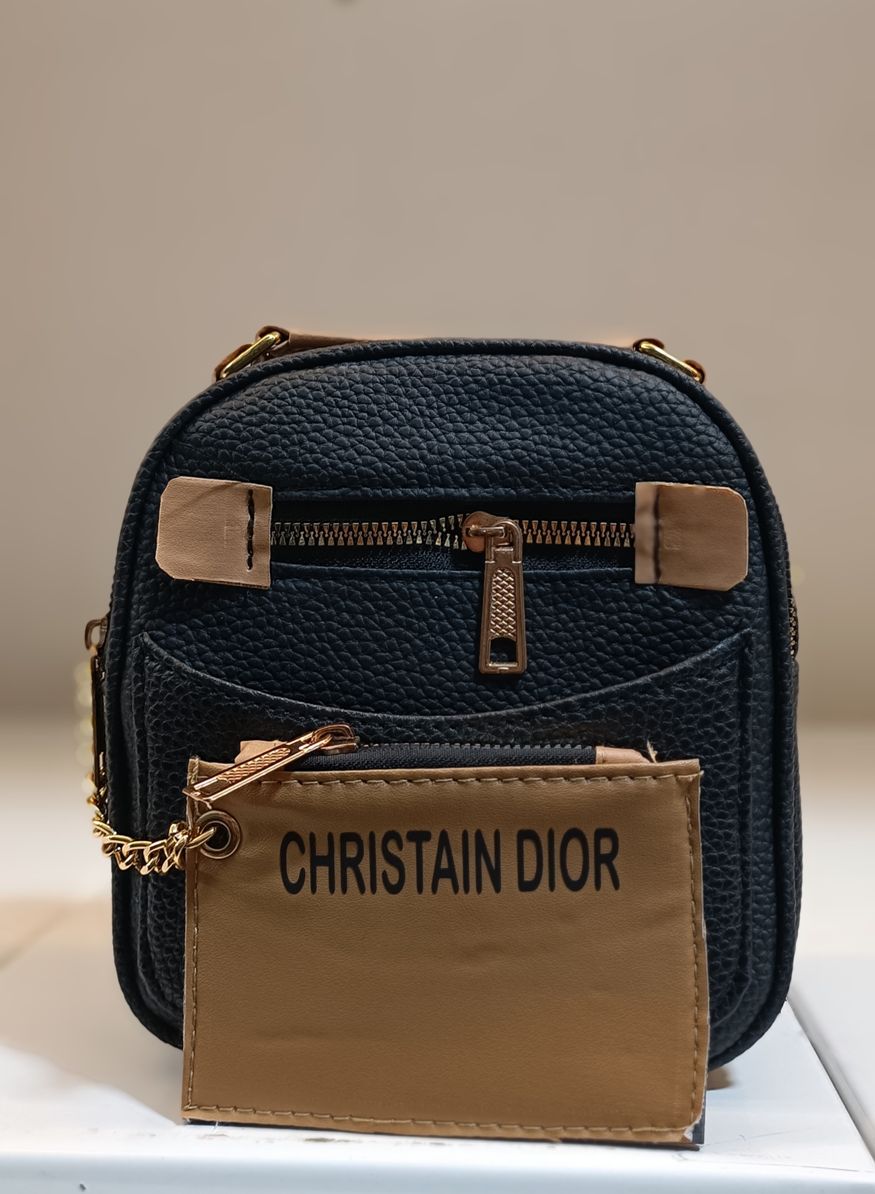 کیف زنانه پاسپورتی سه زیپ