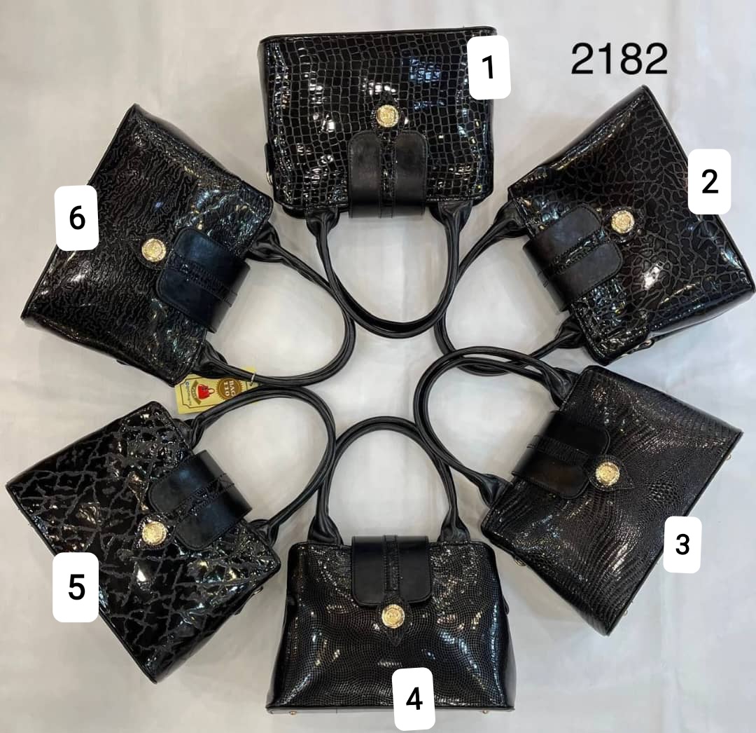 کیف زنانه ورنی قفل سکه ای