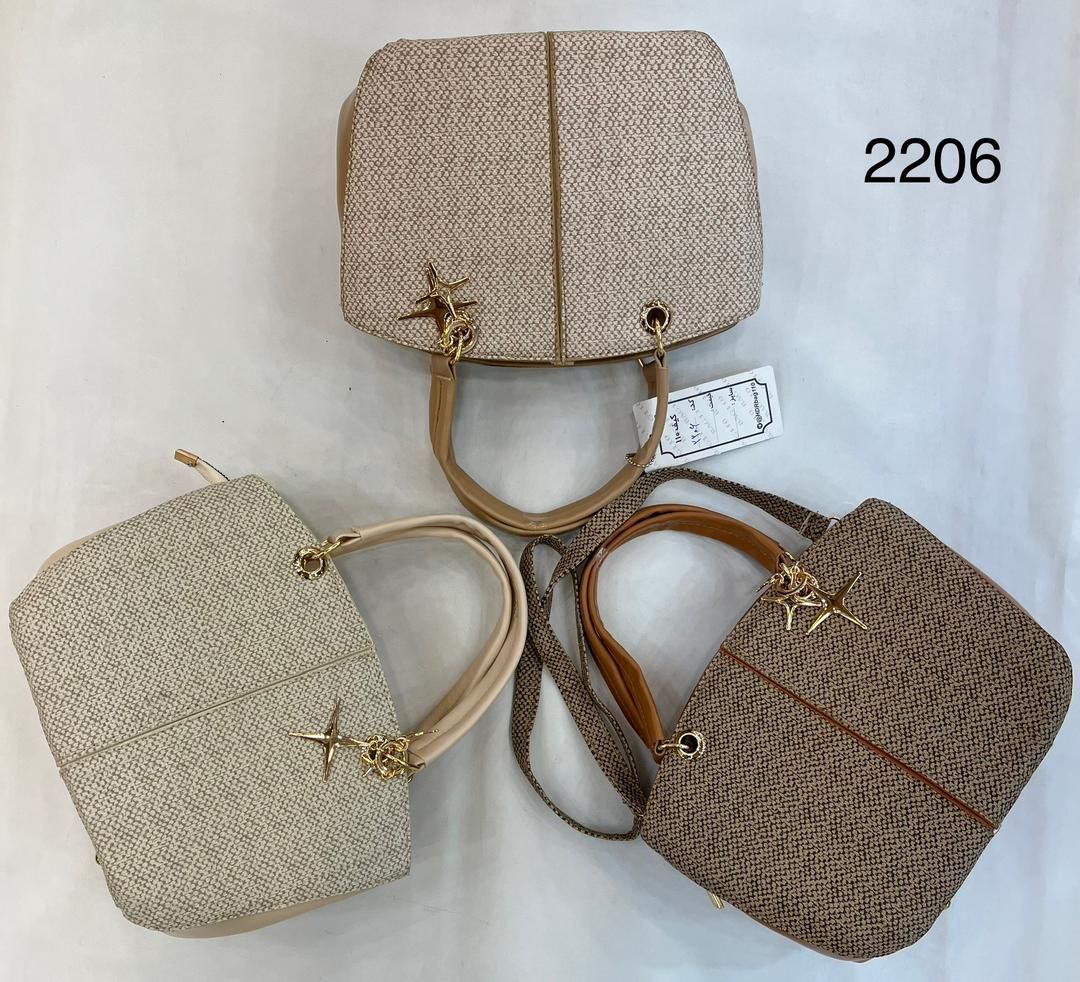 کیف زنانه کنفی سه زیپ