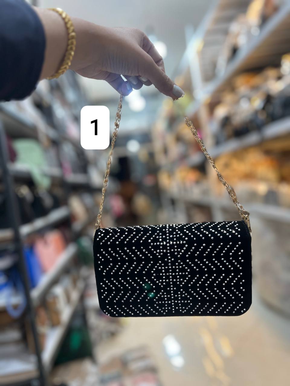 کیف زنانه نگین دار